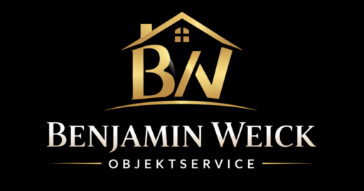 elegantes logo von benjamin weick objektservice
